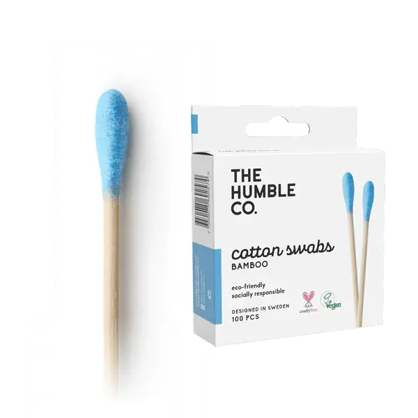 Cotton Swabs - Blue 100-pack