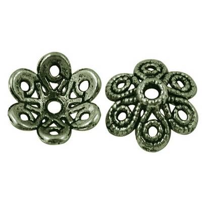 Tibetan Style Alloy Fancy Bead Caps