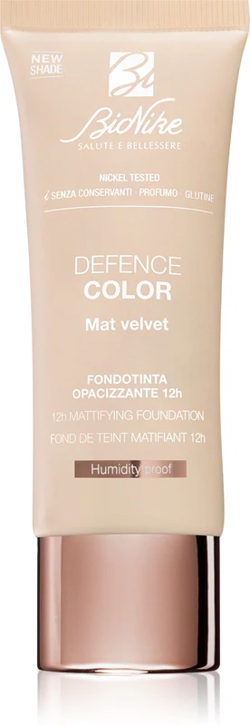 BioNike Color Mat Velvet long-lasting mattifying foundation color 405 Golden Honey 30 ml