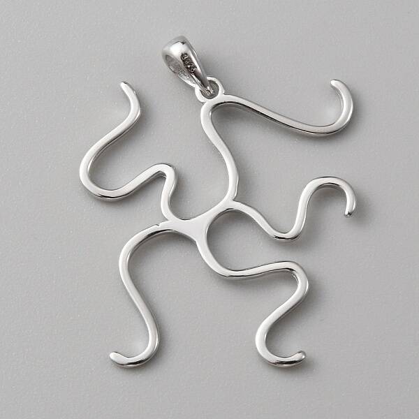 Anti-Tarnish Sterling Silver Pendant Findings