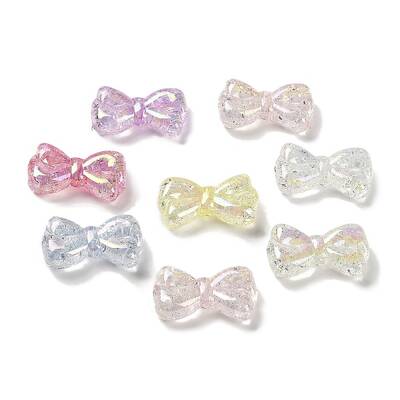 Transparent Crackle Acrylic Beads