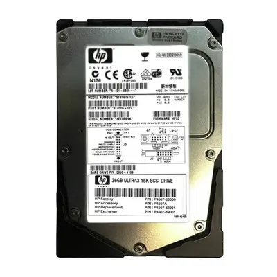 P4507-60000 HP 36GB Ultra-160 SCSI 15000 3.5-inch Hard Drive