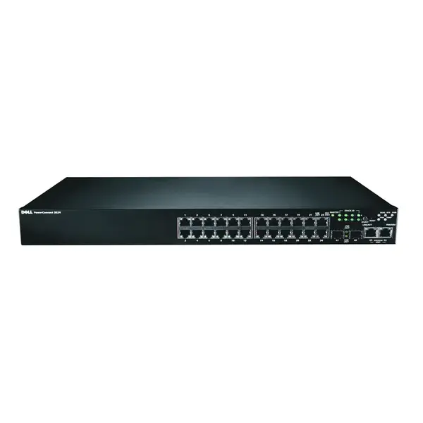K688K Dell PowerConnect 3524 24-Ports 10/100 + 2 x Gigabit SFP + 2 x 10/100/1000 Managed Switch