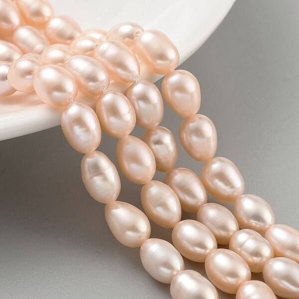 Natural Cultured Freshwater Pearl Beads Strands