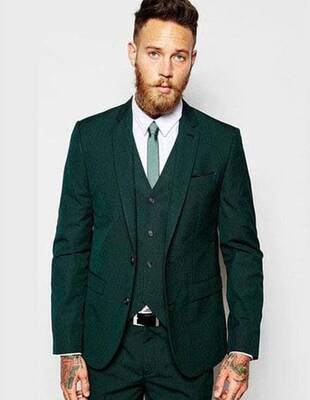 Super 150 Wool Suit - 2 Pieces Mens Suit