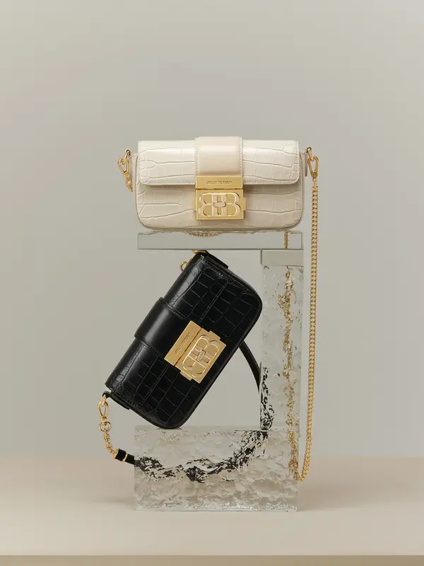 JELLYTOYBOY- Luxury-Equivalent Crossbody - Buttery Leather & Gold Hardware