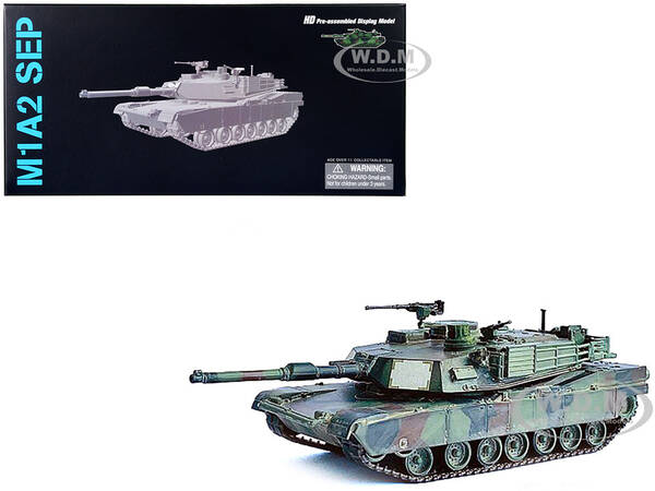 United States M1A2 SEP Tank 1st Battalion, 16th Cavalry Regiment NEO Dragon Armor Series 1/72 Plastic Model by Dragon Mod...