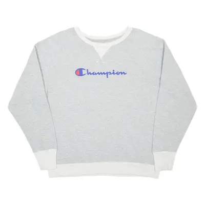 CHAMPION Mens Sweatshirt Grey XL