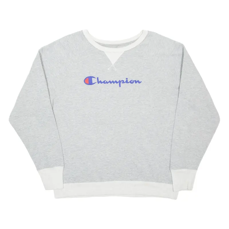 CHAMPION Mens Sweatshirt Grey XL