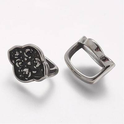 304 Stainless Steel Slide Charms