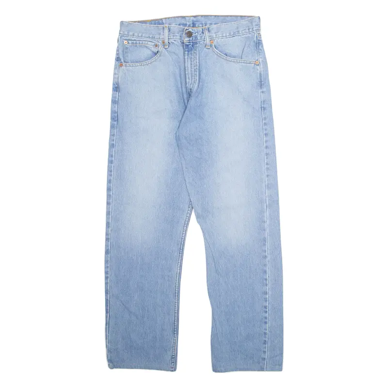 LEVI'S Womens Jeans Blue Regular Straight Stone Wash W32 L30