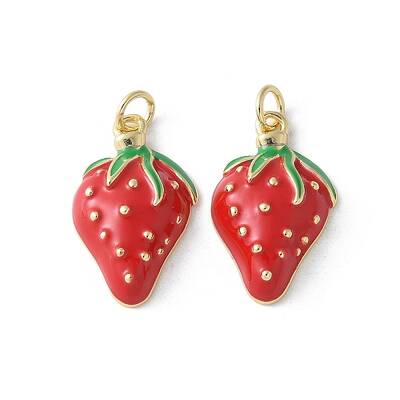 Brass Enamel Pendants
