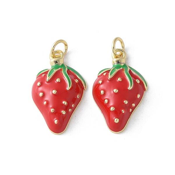 Brass Enamel Pendants