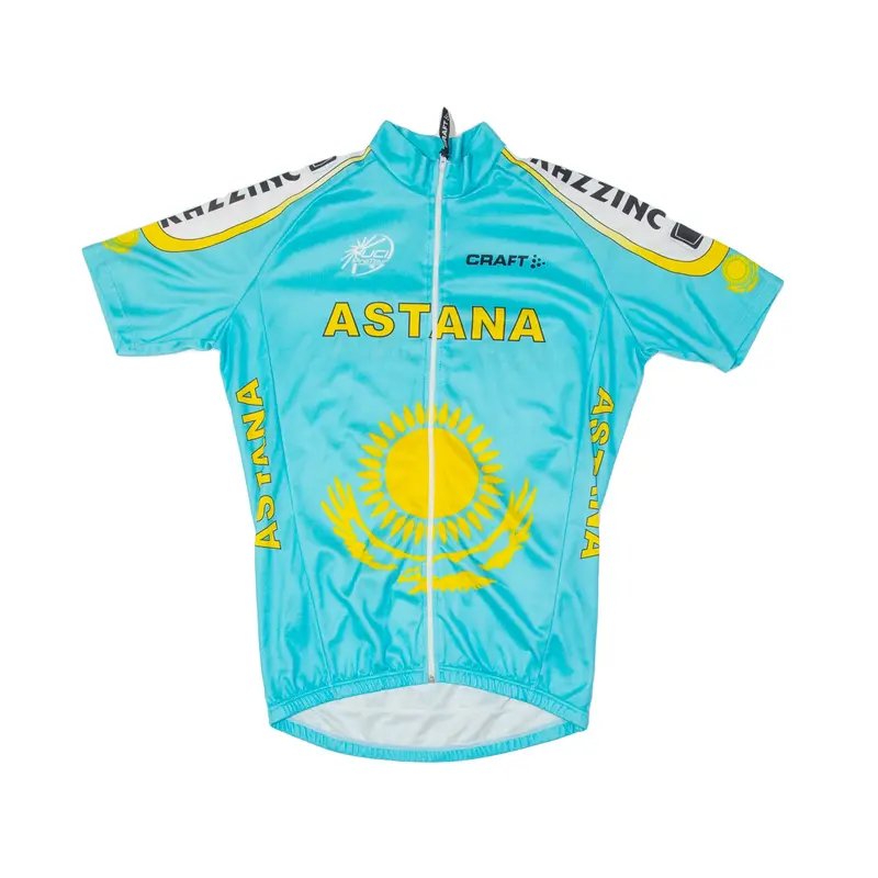 CRAFT Cycling Full Zip Mens Jersey Blue M