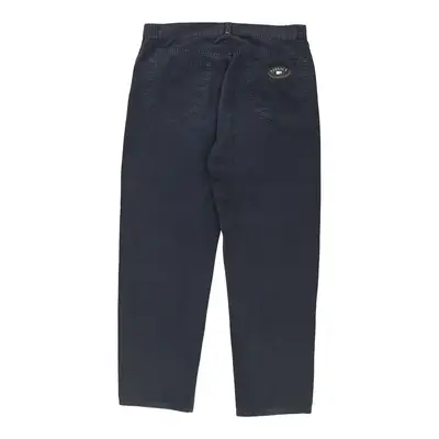 Versace Classic Trousers - 36W 31L Navy Cotton