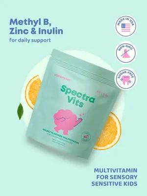 JoySpring Multivitamin Powder – 23 Vitamins & Minerals – Sugar-Free, Orange Flavor – 30 Servings