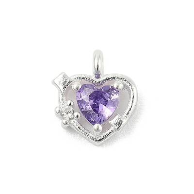 925 Sterling Silver Micro Pave Cubic Zirconia Pendants