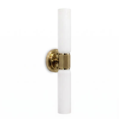Ellison Sconce Double (Antique Brass)