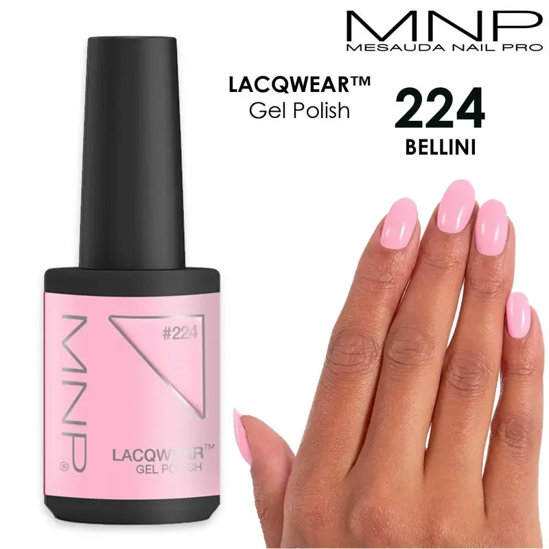 Mesauda Lacqwear Mnp 10 Ml Gel Polish 224 Bellini