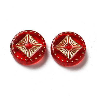 Transparent Plating Acrylic Beads