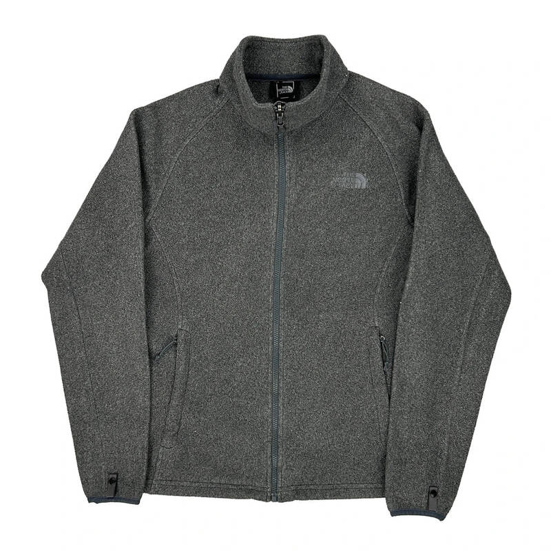 The North Face Fleece Jacket - Small Grey Polyester