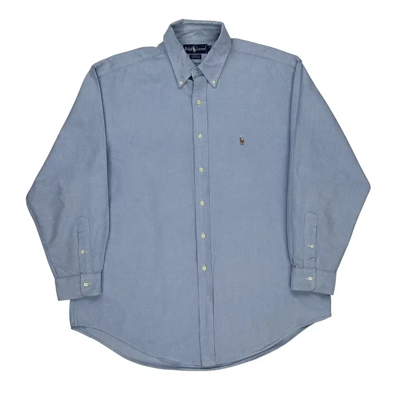 Yarmouth Ralph Lauren Shirt - XL Blue Cotton