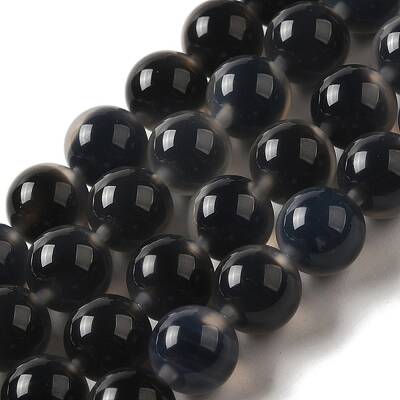 Natural Runny Agate Beads Strands
