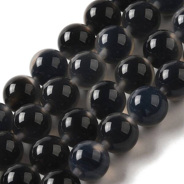Natural Runny Agate Beads Strands