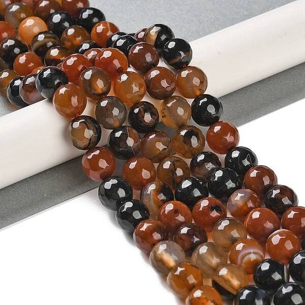 Natural Agate Beads Strands
