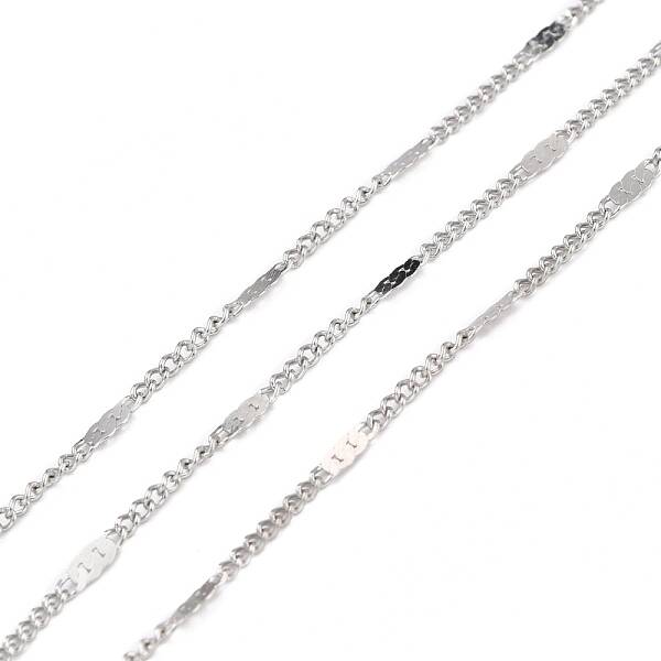 Tarnish Resistant 304 Stainless Steel Figaro Chain