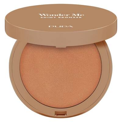Pupa Wonder Me Shiny Bronzer - Terra Luminous Baked 002 - Medium Warm 6 G