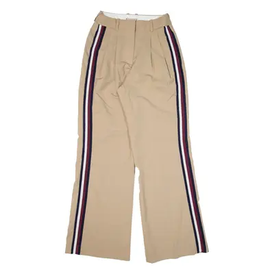 TOMMY HILFIGER Womens Trousers Beige Loose Bootcut W25 L31