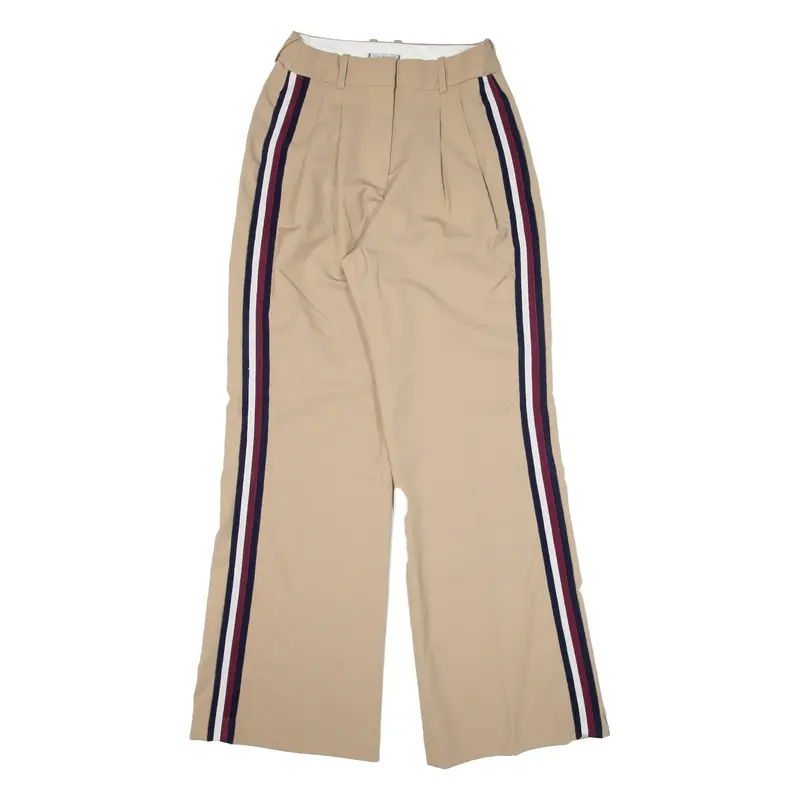 TOMMY HILFIGER Womens Trousers Beige Loose Bootcut W25 L31
