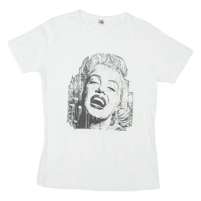 Marilyn Monroe Mens T-Shirt White S