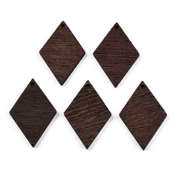 Natural Wenge Wood Pendants