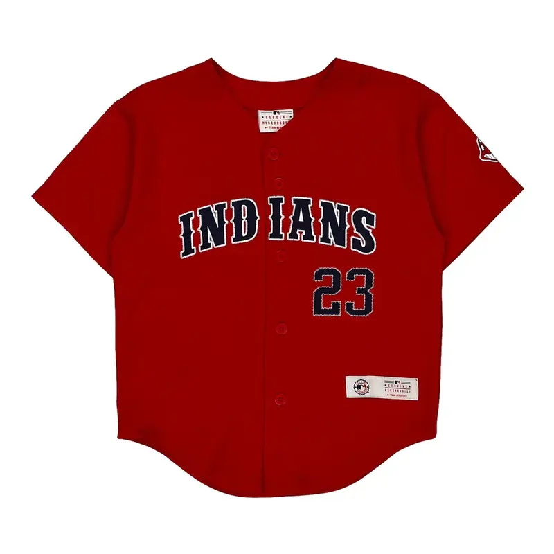 Age 6 Mlb Jersey - Small Red Polyester
