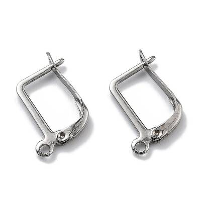304 Stainless Steel Hoop Earring Findings