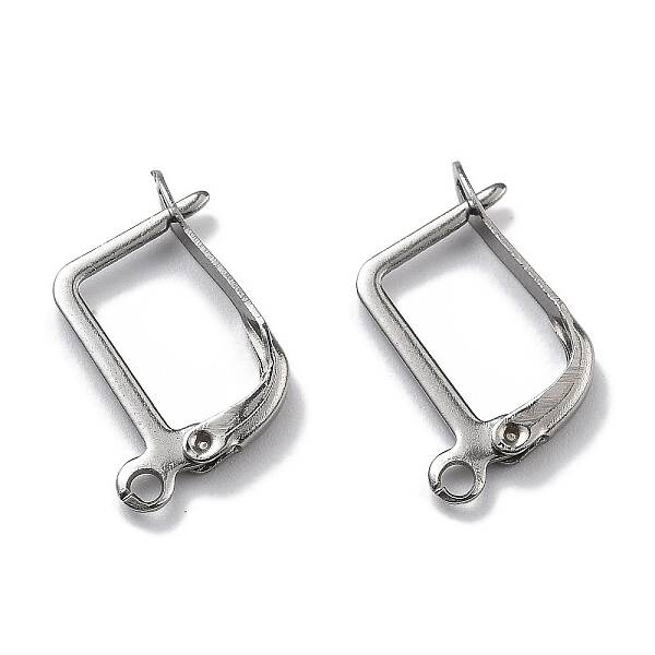304 Stainless Steel Hoop Earring Findings
