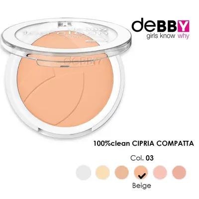 Debby Debby 100% Clean Powder 3 Beige