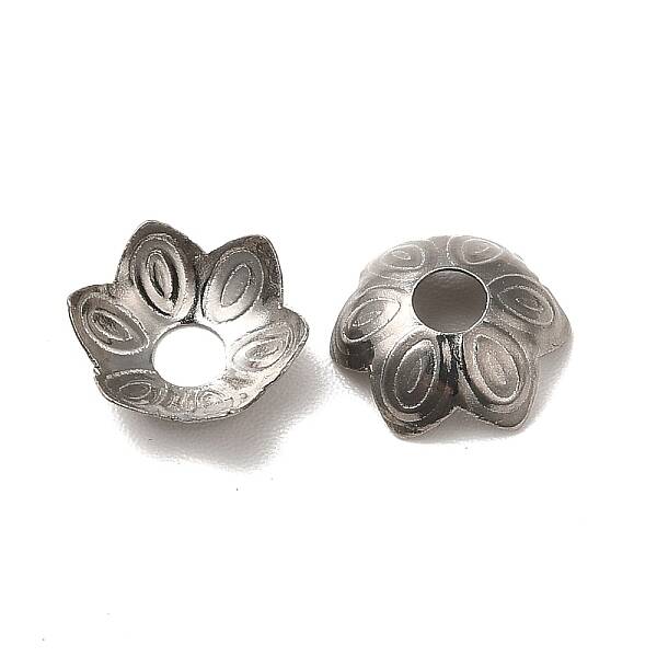 Non-Tarnish 304 Stainless Steel Bead Caps