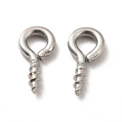 Non-Tarnish 304 Stainless Steel Screw Eye Pin Peg Bails