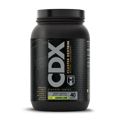 HOSSTILE CDX Cluster Dextrin - 40 Servings, 25g Fast-Acting Carb per Serving, Highly Branched Cyclic Dextrin Supplement for W...