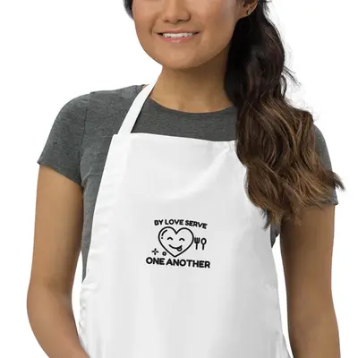 Serve One Another - Charming Apron Design