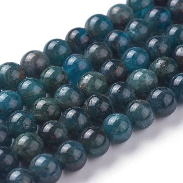 Natural Apatite Beads Strands