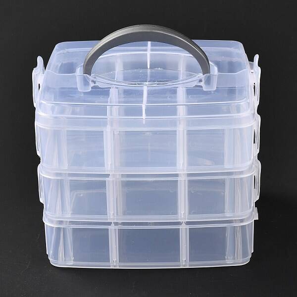 Rectangle Portable PP Plastic Detachable Storage Box