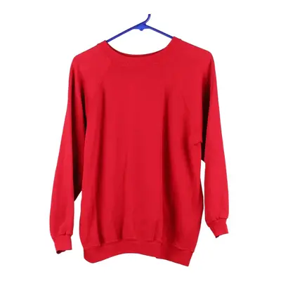 Hanes Sweatshirt - XL Red Cotton Blend