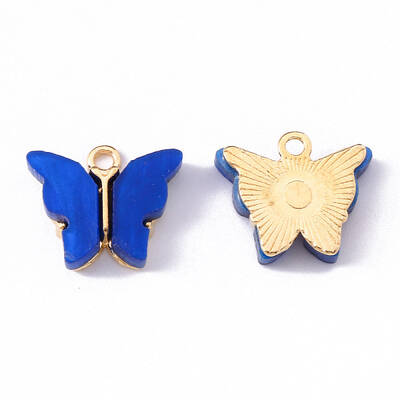 Alloy Acrylic Pendants
