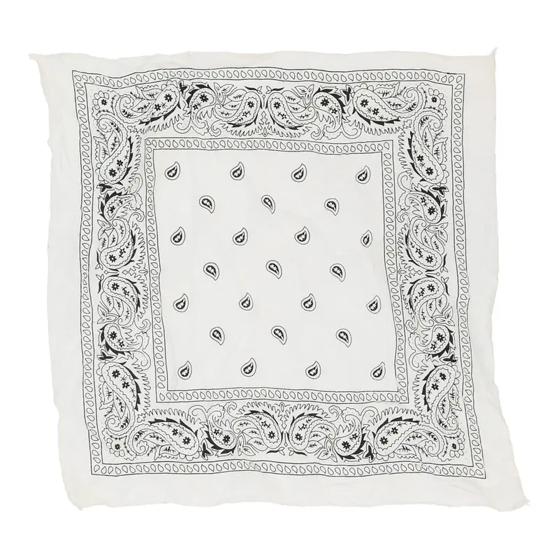 Unbranded Scarf - No Size White Polyester