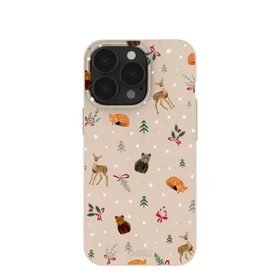Seashell Winter Woodland iPhone 13 Pro Case