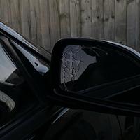 Cybersigilism Cross Mirror permanent vinyl decal